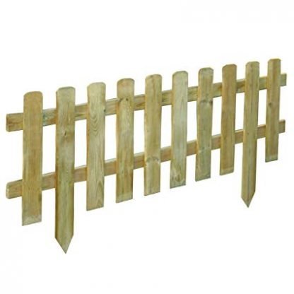 Staccionata in legno trattato recinzione per esterno 30x45x120