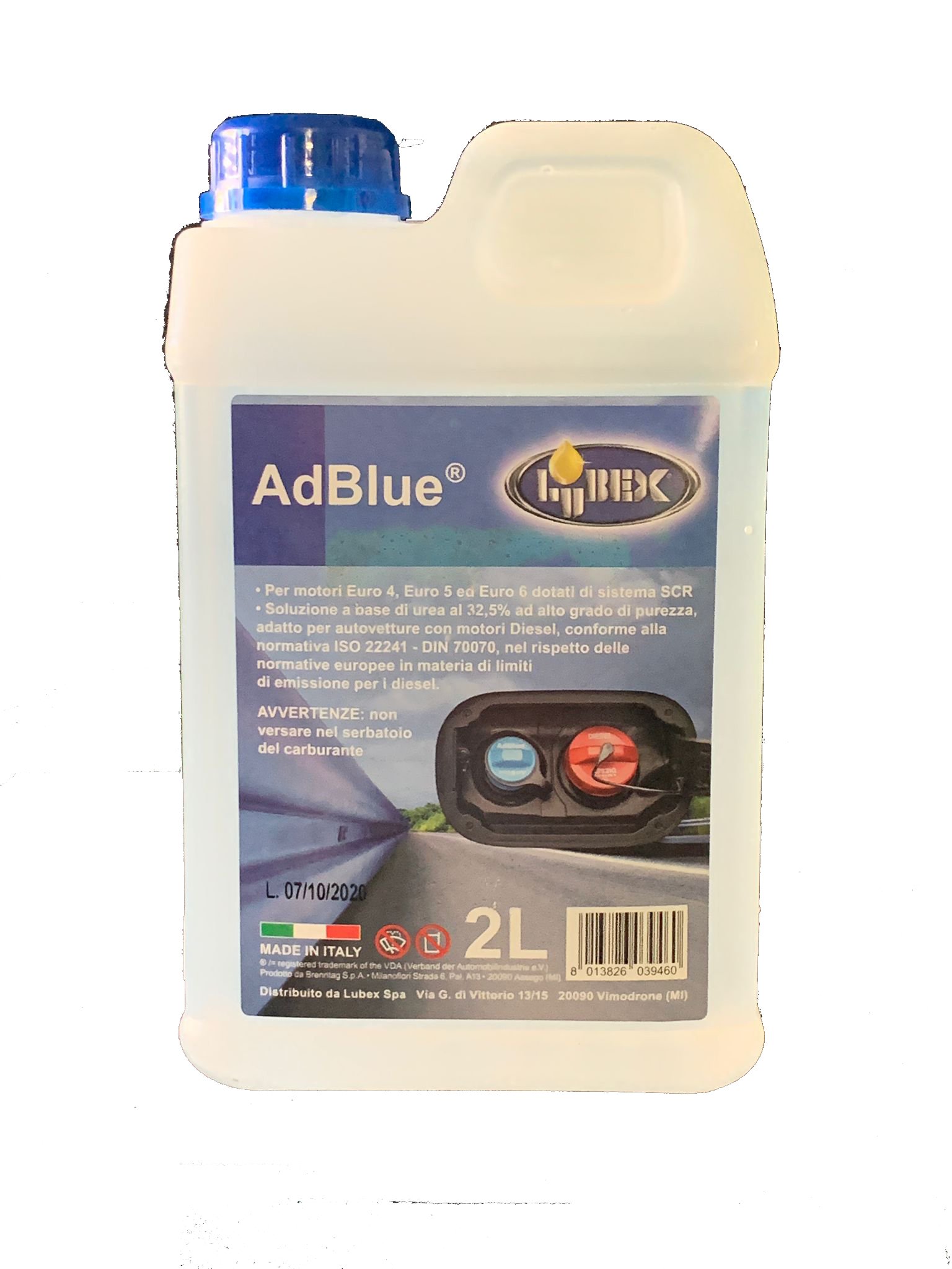 Lubex ad blue additivo 3 taniche con beccuccio litri 10 ognuno