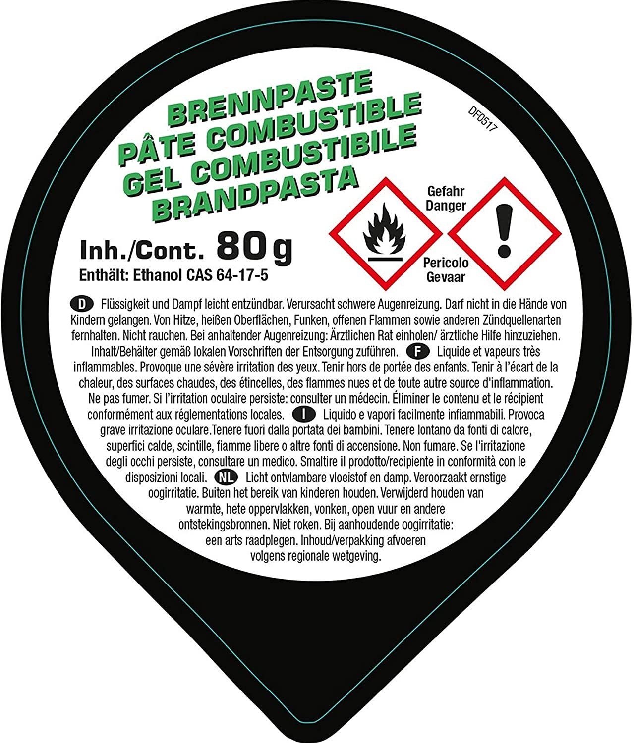 Farmlight Pasta Gel combustibile per Fonduta e bourguignonne 1 Litro -  BricoBravo