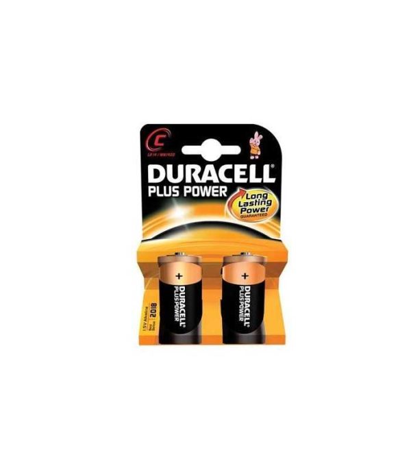 Pile Duracell Plus Mezzatorcia C 1 5v Conf 2 Briconew