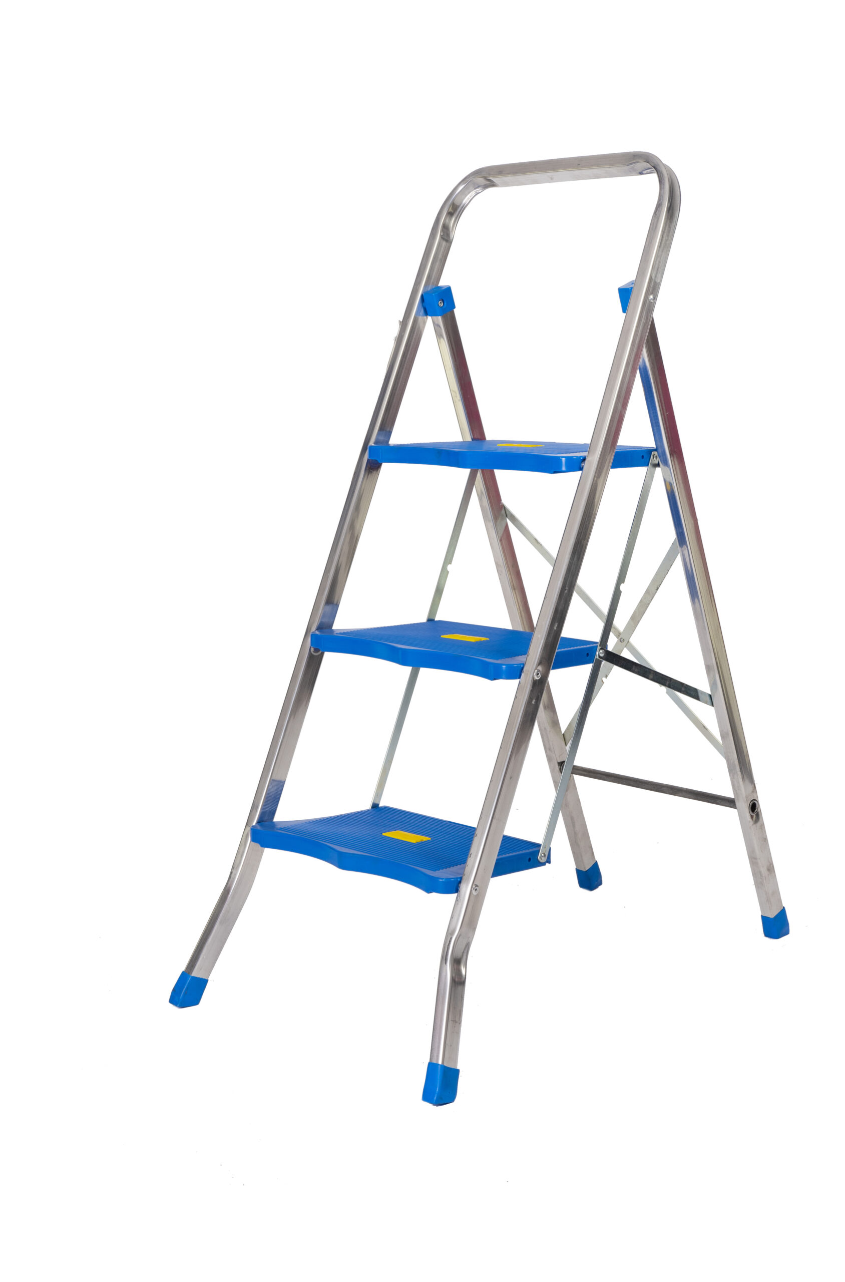 Scala alluminio Everest 4 gradini Per uso domestico e bricolage Portata max  150 kg.